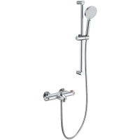 Термостат для ванны Wonzon & Woghand WW-C2001-A-CR с душевым гарнитуром, хром