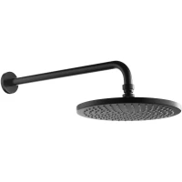 Верхний душ 254 мм Omnires Slimline WGSET1BL