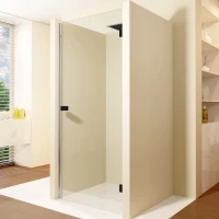 Душевая дверь Riho Scandic NXT X101 G001002121 68,2 см R, профиль черный матовый, стекло прозрачное