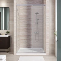 Душевая дверь Good Door Lite WTW-130-C-CH ЛТ00009 130 см, профиль хром, стекло прозрачное