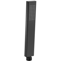 Душевая лейка AQUAme AQM8512MB 35 мм, 1 режим, черный матовый