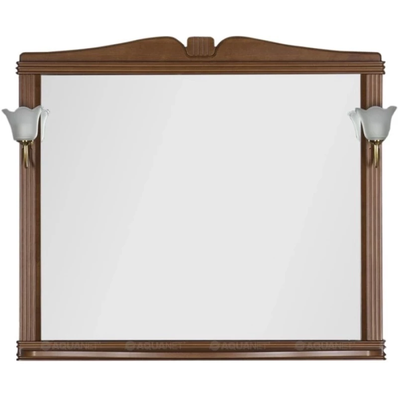 Зеркало 112,9x99,2 см орех Aquanet Николь 00180521