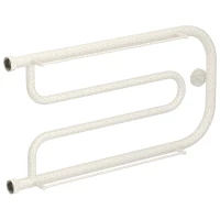 Полотенцесушитель водяной 320x650 античное белое золото Сунержа Гусли +2 полки 10-4010-3265