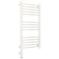 Полотенцесушитель электрический 800x400 белый глянец МЭМ левый, перемычка выгнутая Сунержа Богема 3.0 12-5802-8040