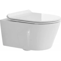 Унитаз подвесной SSWW CT2040 с сиденьем микролифт, белый