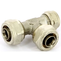 Тройник обжим 20 х 20 х 16 Uni-Fitt 666N7760