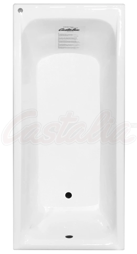 

Чугунная ванна 180x80 см без ручек Castalia Prime S2021 Ц0000146