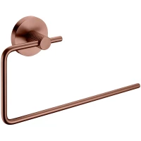 Полотенцедержатель кольцо Boheme Uno 10975-BRB бронза матовая