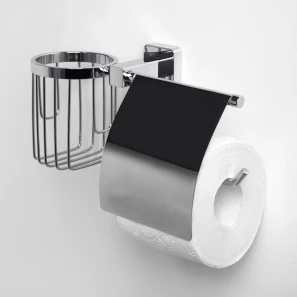 Изображение товара держатель туалетной бумаги и освежителя воздуха wasserkraft lippe k-6559