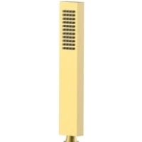 Душевая лейка Boheme Qubic 421-2-MG 38 мм, 1 режим, золотой матовый