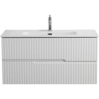 Тумба под раковину Cezares Duet DUET-N-1000-2C-SO-BO 100 см, подвесная, Bianco Opaco