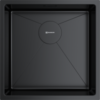 Кухонная мойка Omoikiri Taki 44-U/IF-GB 4997017 44x44 см, графит