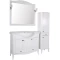 Комплект мебели белый серебряная патина 106,5 см ASB-Woodline Салерно - 2