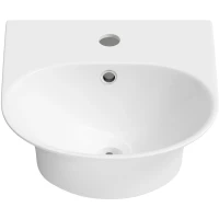 Раковина-чаша Lavinia Boho Bathroom Sink 33311071 34x36 см, накладная, подвесная, белый