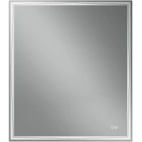 Зеркало Art&Max Firenze AM-Fir-700-800-DS-F-H 70x80 см, с LED-подсветкой, сенсорным выключателем, диммером, антизапотеванием