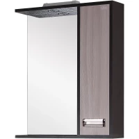 Зеркальный шкаф 58x71,2 см венге луизиана/ясень шимо светлый R Onika Гамма 205828