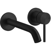 Смеситель для раковины Gessi Gessi316 54086#299 встраиваемый, без донного клапана, черный матовый