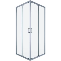 Душевой уголок Alex Baitler AB1490C1 88,5x88,5 см, профиль сатин, стекло прозрачное