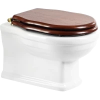 Унитаз подвесной BelBagno Boheme BB115CH безободковый, белый