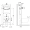 Монтажный элемент для подвесного унитаза Lemark Peneda Expert 9812002 - 3