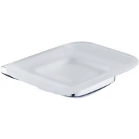 Мыльница Grocenberg AC0058CR настенная, хром