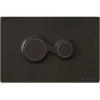 Кнопка смыва Artceram Monet 701.000.17 для инсталляции, черный матовый
