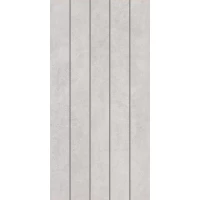 Декор чипсет Догана серый светлый матовый обрезной 40x80x1