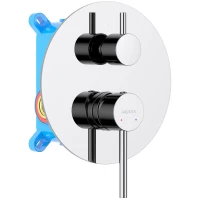 Смеситель для ванны Aquatek Европа AQ1346CR встраиваемый, хром