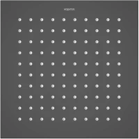 Верхний душ Aquatek AQ2076MB 250 мм, черный матовый