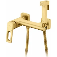 Гигиенический душ Raglo R51.51.03 со смесителем, золотой матовый