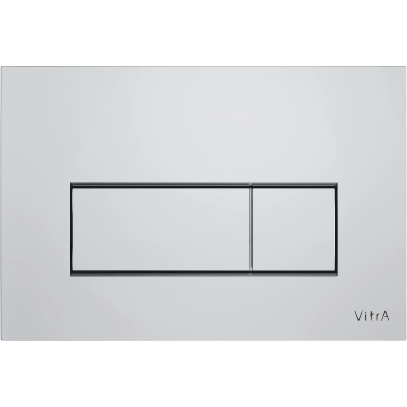 Смывная клавиша VitrA Root Square глянцевый хром 740-2380