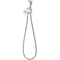 Гигиенический душ Hansberge Nordic H3099W со смесителем, хром/белый