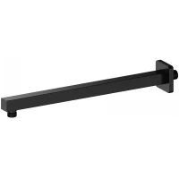 Кронштейн для верхнего душа Wonzon & Woghand WW-SA10-40-MB 400 мм, настенный, черный матовый