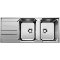 Кухонная мойка Blanco Lemis 8S-IF 523037 116x50 см, полированная сталь