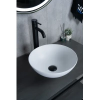 Раковина-чаша GID 9081wm 36x36 см, накладная, белый матовый