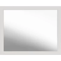 Зеркало ASB-Woodline Риола 12395 Б 100,2x80 см, белый матовый