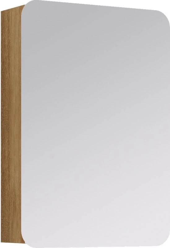 Зеркальный шкаф без подсветки дуб сонома 50x70 см Aqwella Vega Veg.04.05