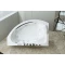 Акриловая гидромассажная ванна 160x100 см Black & White Galaxy 500800L - 12