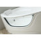 Акриловая гидромассажная ванна 160х100 см Black & White Galaxy 500800L