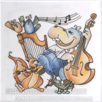 Декор Kerama Marazzi Симфония 3 глянцевый 20x20x6,9 VT\A482\5232