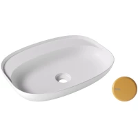 Раковина-чаша Alice Form 22460196N 60x45 см, накладная, мед глянец