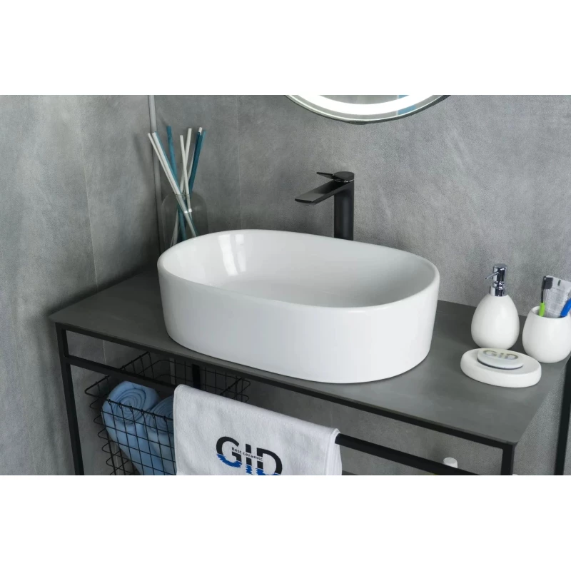 Раковина 55,5x34,5 см GID Simple N N9025 Раковина 55,5x34,5 см GID Simple N N9025