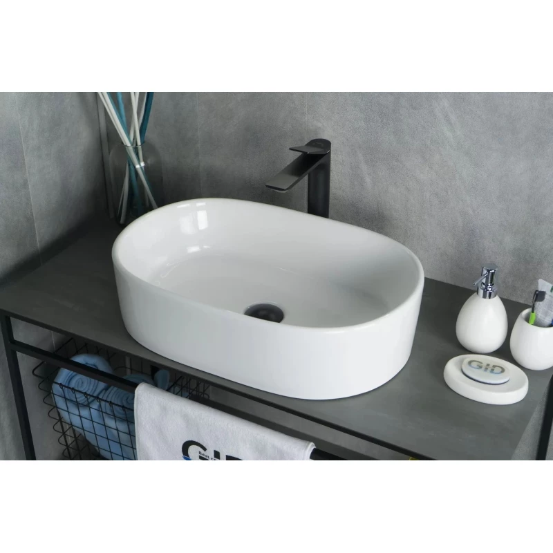 Раковина 55,5x34,5 см GID Simple N N9025 Раковина 55,5x34,5 см GID Simple N N9025
