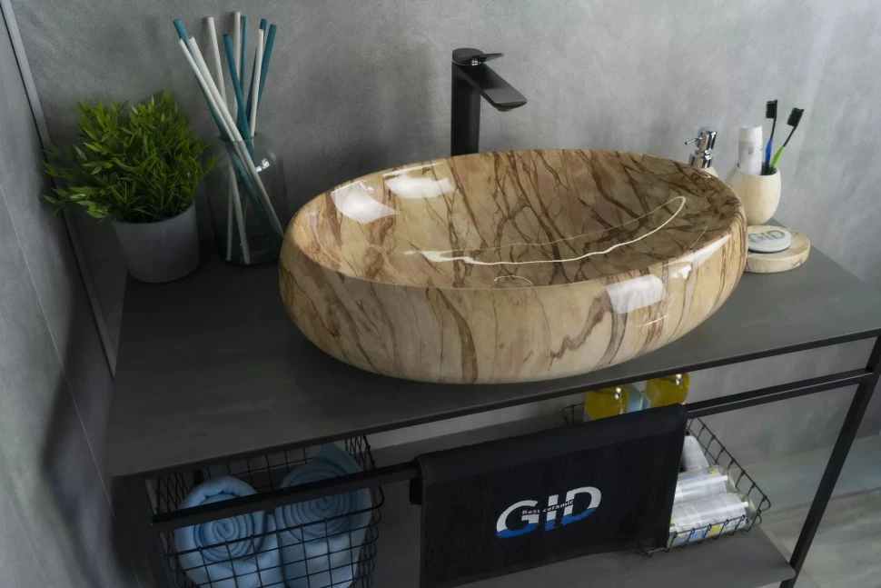 

Раковина 59x40 см GID Stone Edition Mnc161