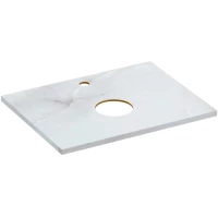 Столешница 58,5 см светло-серый сатин Cersanit Stone A63857