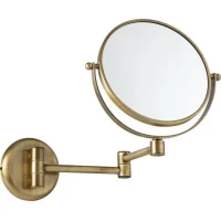 Зеркало косметическое Stil Haus 489(25) с 3x увеличением, настенное, бронза