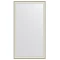 Зеркало напольное 109x200 см белая кожа с хромом Evoform Definite floor BY 6042 - 1
