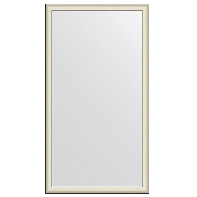 Зеркало напольное 109x200 см белая кожа с хромом Evoform Definite floor BY 6042