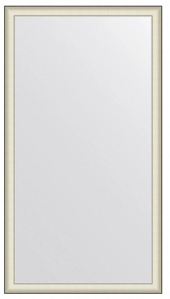 Зеркало напольное 109x200 см белая кожа с хромом Evoform Definite floor BY 6042