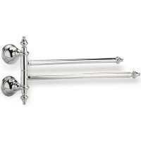 Полотенцедержатель Stil Haus Elite EL16(08) 38 см, поворотный, двойной, хром